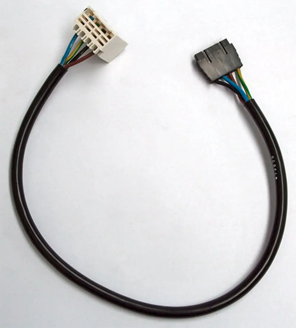 Kabel mit zwei Steckverbindern für Heiztechnik, vermutlich für einen Feuerungsautomat. Geeignet für Daikin-Öl-Vorwärmer und Modelle bis Bj 2018.